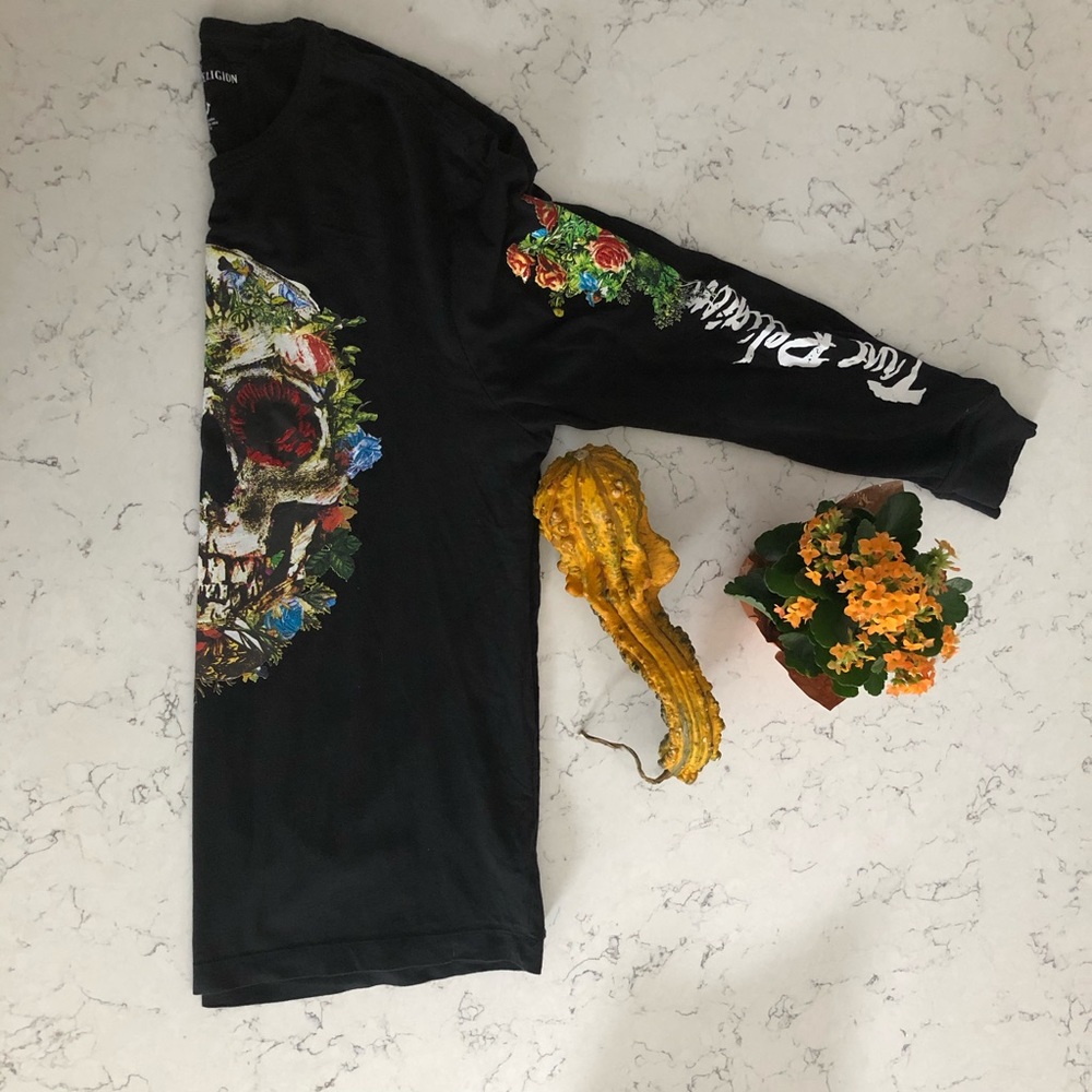 Long Sleeve True Religion Graphic Tee